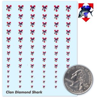 Clan Diamond Sharks - Decals
