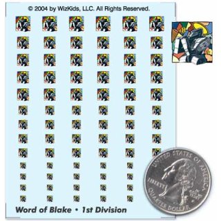 Word of Blake - 1st Division - Decals