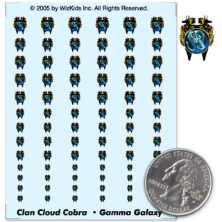 Clan Cloud Cobra - Gamma Galaxy - Decals