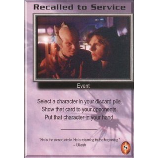 Recalled to Service