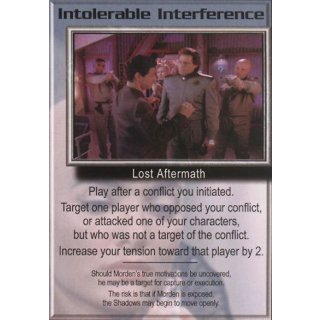 Intolerable Interference
