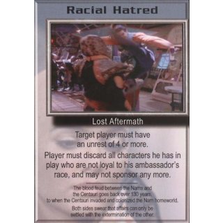 Racial Hatred