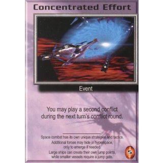 Concentrated Effort