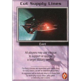 Cut Supply Lines