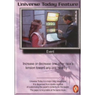 Universe Today Feature