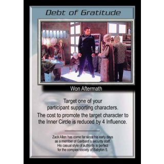 Debt of Gratitude