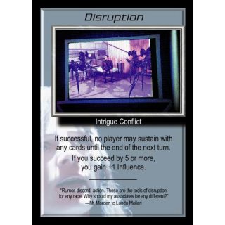 Disruption