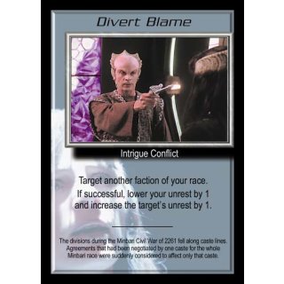Divert Blame