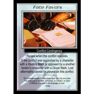 Fate Favors