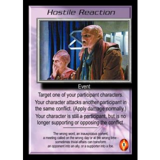 Hostile Reaction