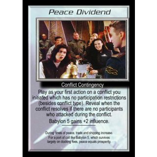 Peace Dividend