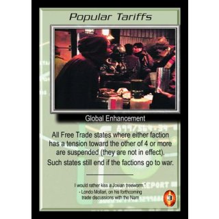 Popular Tariffs