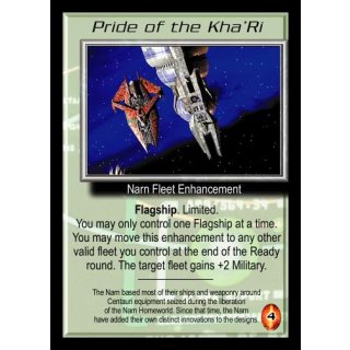 Pride of the KhaRi