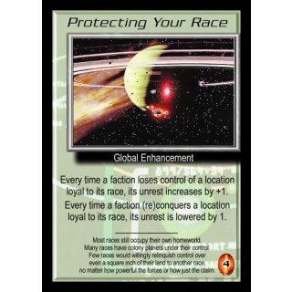Protecting Your Race