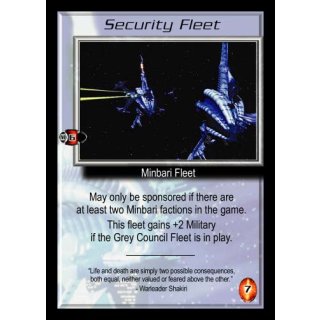 Security Fleet (Minbari)