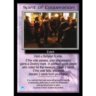 Spirit of Cooperation