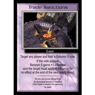 Trade Sanctions