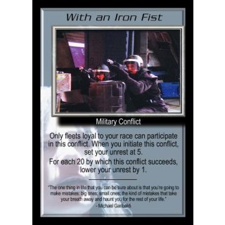With an Iron Fist