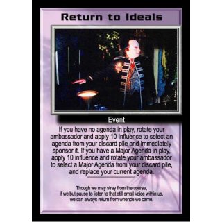 Return to Ideals