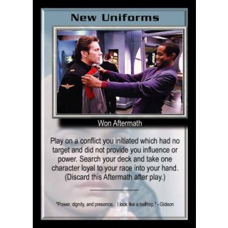 New Uniforms