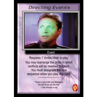 Directing Events