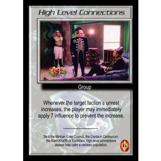 High Level Connections