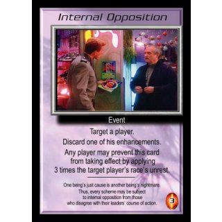 Internal Opposition