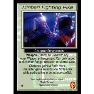 Minbari Fighting Pike