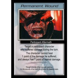 Permanent Wound