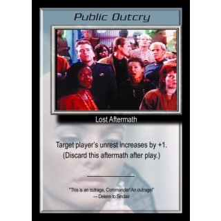 Public Outcry