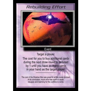 Rebuilding Effort