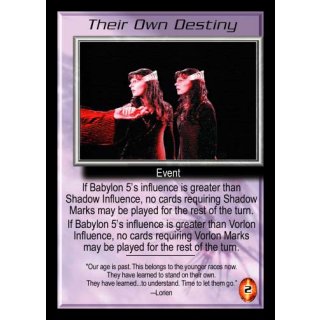 Their Own Destiny