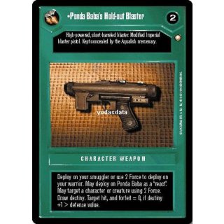 Ponda Babas Hold-out Blaster