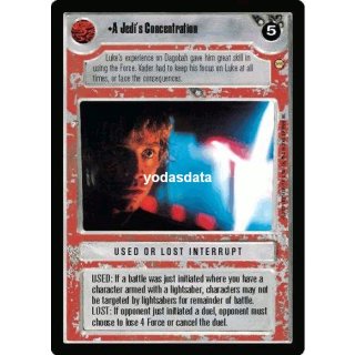 A Jedis Concentration