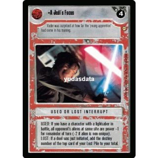 A Jedis Focus