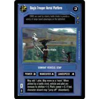Single Trooper Aerial Platform