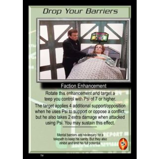 Drop Your Barriers