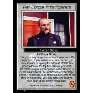 Psi Corps Intelligence