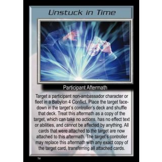 Unstuck in Time