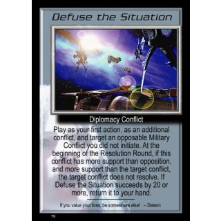 Defuse the Situation
