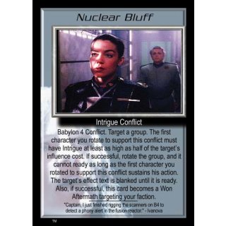 Nuclear Bluff