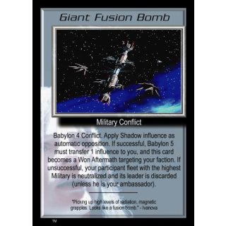 Giant Fusion Bomb