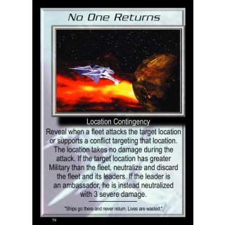 No One Returns