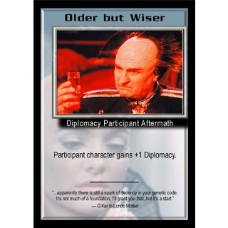 Older but Wiser
