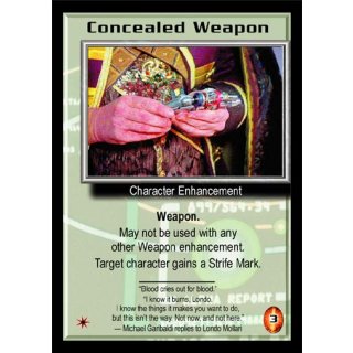 Concealed Weapon