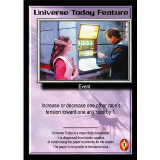Universe Today Feature