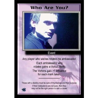 Who Are You?