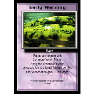 Early Warning