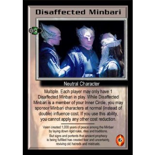 Disaffected Minbari