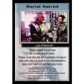 Racial Hatred